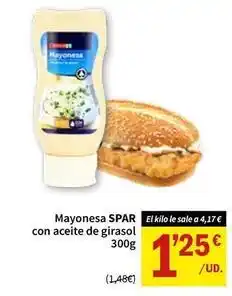 SPAR Spar - mayonesa con aceite de girasol oferta