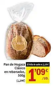 SPAR Pan de hogaza clasico en rebanadas oferta