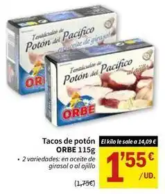 SPAR Orbe - tacos de potón oferta