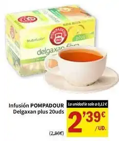 SPAR Pompadour - infusión oferta