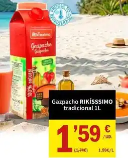 SPAR Rikisssimo - gazpacho tradicional oferta