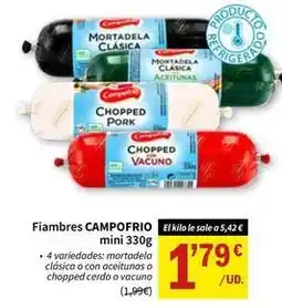 SPAR Campofrío - fiambres oferta