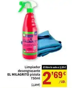 SPAR El milagrito - limpiador desengrasante oferta