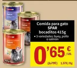 SPAR Spar - comida para gato oferta