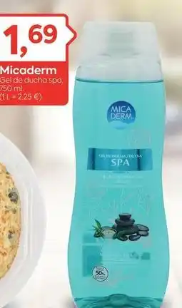 Suma Supermercados Micaderm - gel de ducha spa oferta