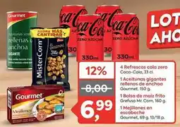 Suma Supermercados Gourmet - 4 refrescos cola zero oferta
