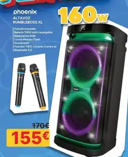 Dynos Informática Phoenix - altavoz rumbleboss xl oferta