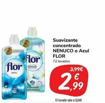 Carrefour Market Suavizante Concentrado Nenuco O Azul Flor oferta