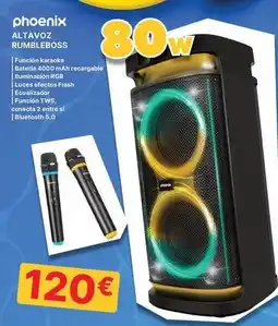 Dynos Informática Phoenix - altavoz rumbleboss oferta