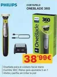 Dynos Informática Philips - cortapelo oneblade 360 oferta