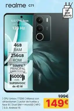 Dynos Informática Realme - c71 oferta