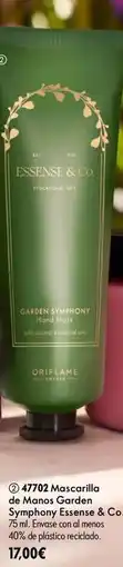 Oriflame Garden - macarilla de manzo cacelana oferta