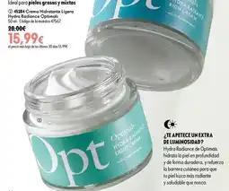 Oriflame Ideal - crema hidratante ligera hydra radiance optilina oferta