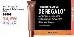 Oriflame Giordani - tinte bronceador gold essenza oferta