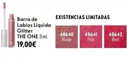 Oriflame One - barra de labios liquida glitter oferta