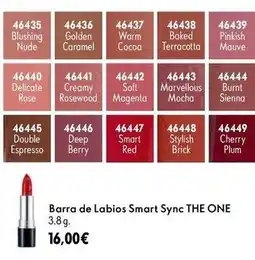 Oriflame The one - barra de labios smart sync oferta
