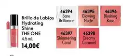 Oriflame The one - brillo de labios hydrating shine oferta