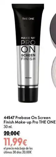 Oriflame The one - 44547 prebase on screen finish make-up pro oferta