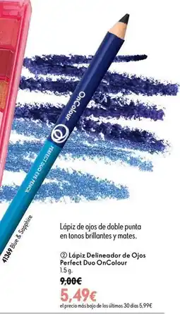 Oriflame Perfect - lápiz de jojo de doble punta en tonos billantes y nates oferta