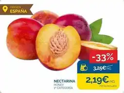 Cash Ecofamilia Origen - nectarina oferta