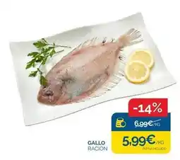 Cash Ecofamilia Gallo oferta
