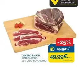 Cash Ecofamilia Lisardo castro - centro paleta iberica cebo 50% oferta