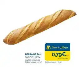 Cash Ecofamilia Barra de pan oferta