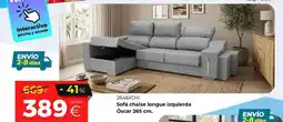 Ahorro Total Pincha - sofa chaise longue izquierda oscar oferta
