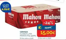 Cash Ecofamilia Mahou - cerveza classica lata oferta
