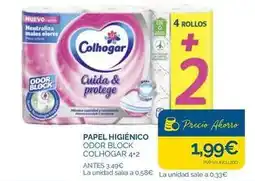 Cash Ecofamilia Colhogar - papel higiénico odor block oferta