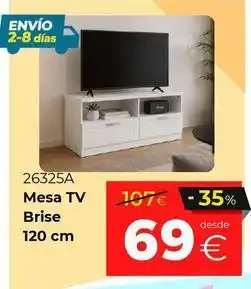 Ahorro Total Brise - mesa tv 120 cm oferta