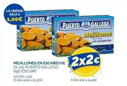 Cash Ecofamilia El corte inglés - mejillones en escabeche oferta