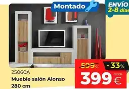 Ahorro Total Mueble salón alonso oferta