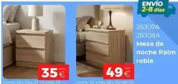 Ahorro Total Mesa de noche palm roble oferta