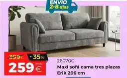 Ahorro Total Tres - maxi sofa cama plazas erik oferta