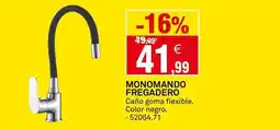 Bricoking Monomando fregadero oferta