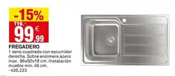 Bricoking Fregadero oferta