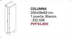 Bricoking Blanco - columna oferta