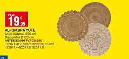 Bricoking Alfombra yute oferta