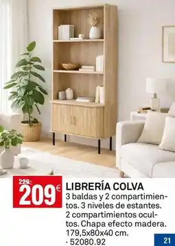 Bricoking Librería colva oferta