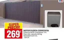 Bricoking Motor puerta corredera oferta