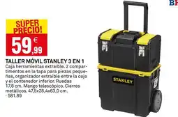Bricoking Stanley - taller móvil 3 en 1 oferta