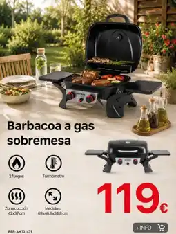 Mi Bricolaje Barbacoa a gas sobremesa oferta