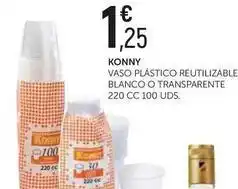 Comerco Cash & Carry Blanco - vaso plastico reutilizable o transparente oferta