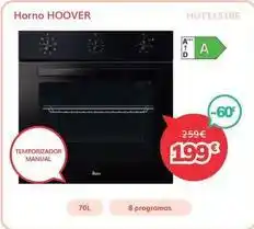 Mi electro Hoover - horno hoover oferta