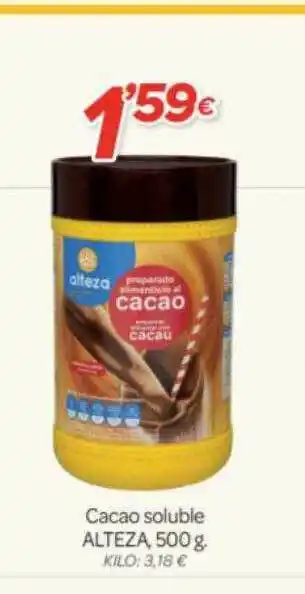 Alsara Supermercados Cacao Soluble Alteza oferta