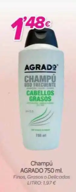 Alsara Supermercados Champú Agrado oferta