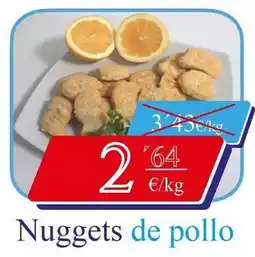 Congelados Copos Nuggets de pollo oferta
