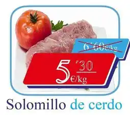 Congelados Copos Solomillo de cerdo oferta