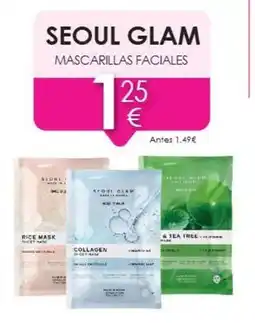 Muchas Perfumerías Glam - mascarillas faciales oferta